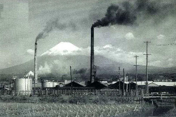 富士市の大気環境（1970年頃）